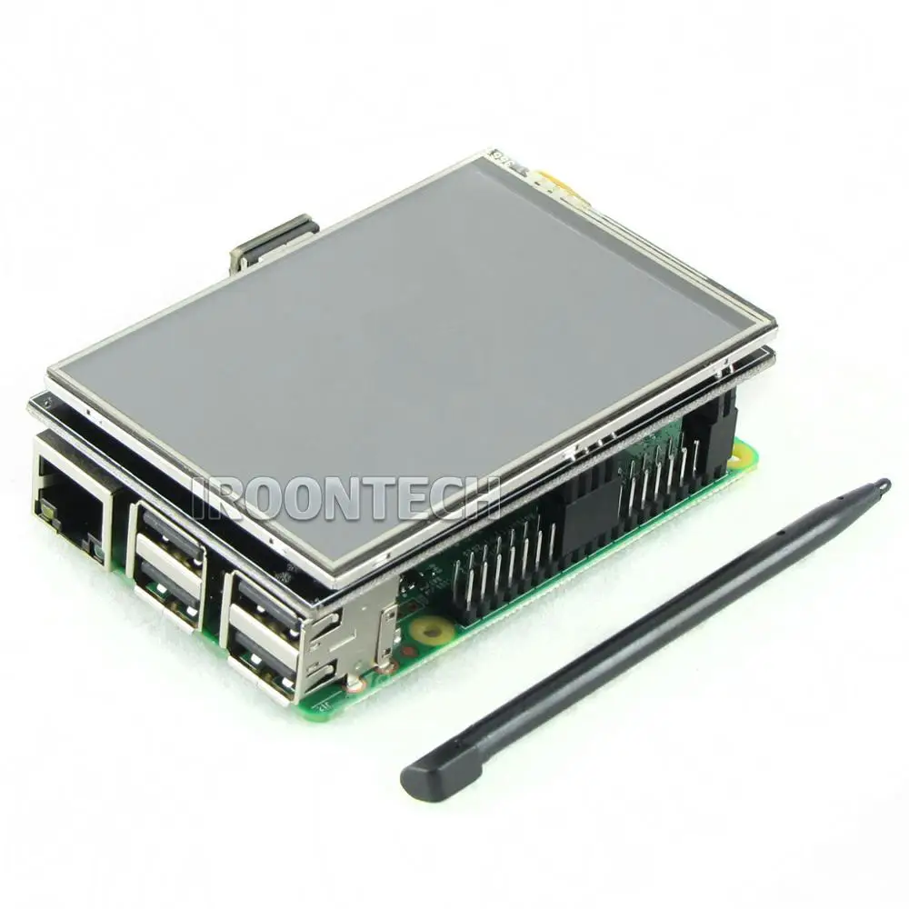 Raspberry PI 3 Модель B 5 "дюйма TFT HDMI ЖК-дисплей Дисплей с Сенсорный экран 480*320 px 60
