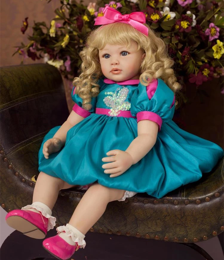 Bebe reborn 24" 60cm handmade silicone reborn baby dolls toys for child gift elegant noble princess girl toddler dolls
Bebe reborn 24" 60cm handmade silicone reborn baby dolls toys for child gift elegant noble princess girl toddler dolls