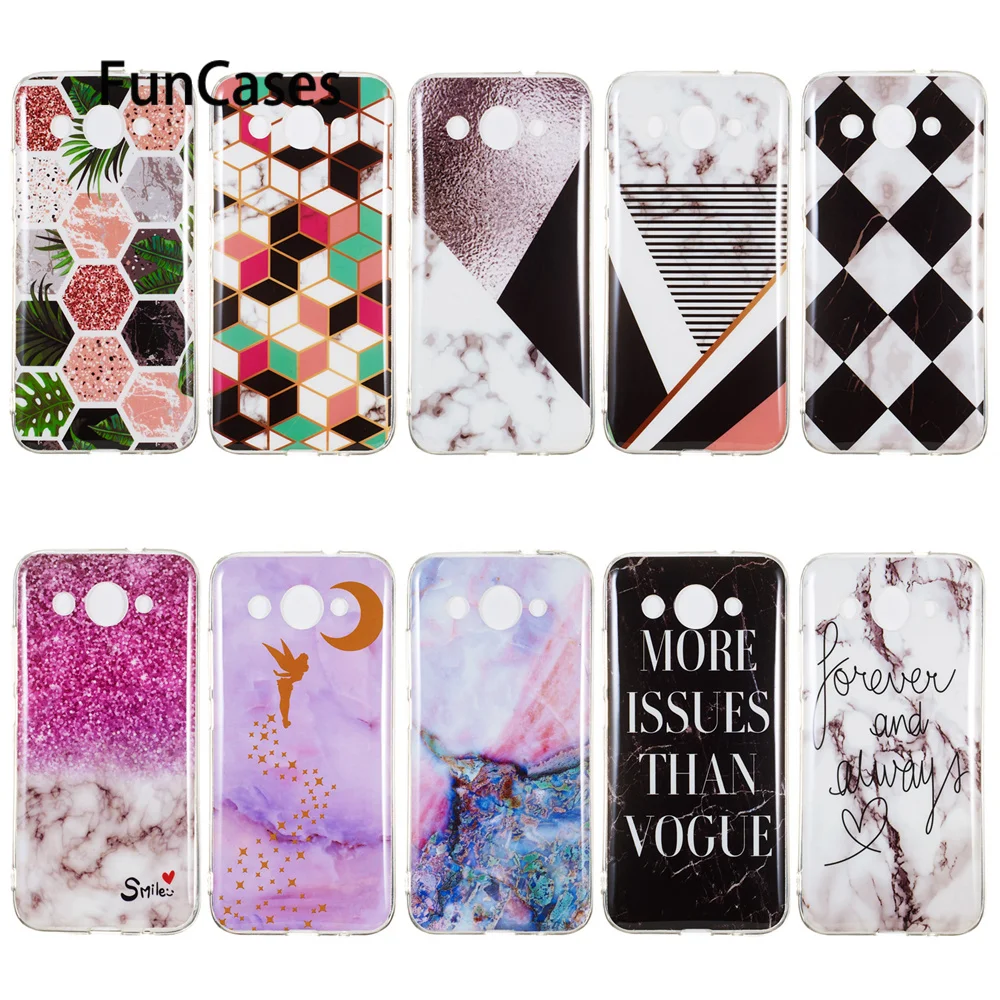 Популярные Чехлы для estojo huawei Y3 2018 Dream Fundas cover Y5 Y6 Y9 2019 мягкие чехлы телефонов из