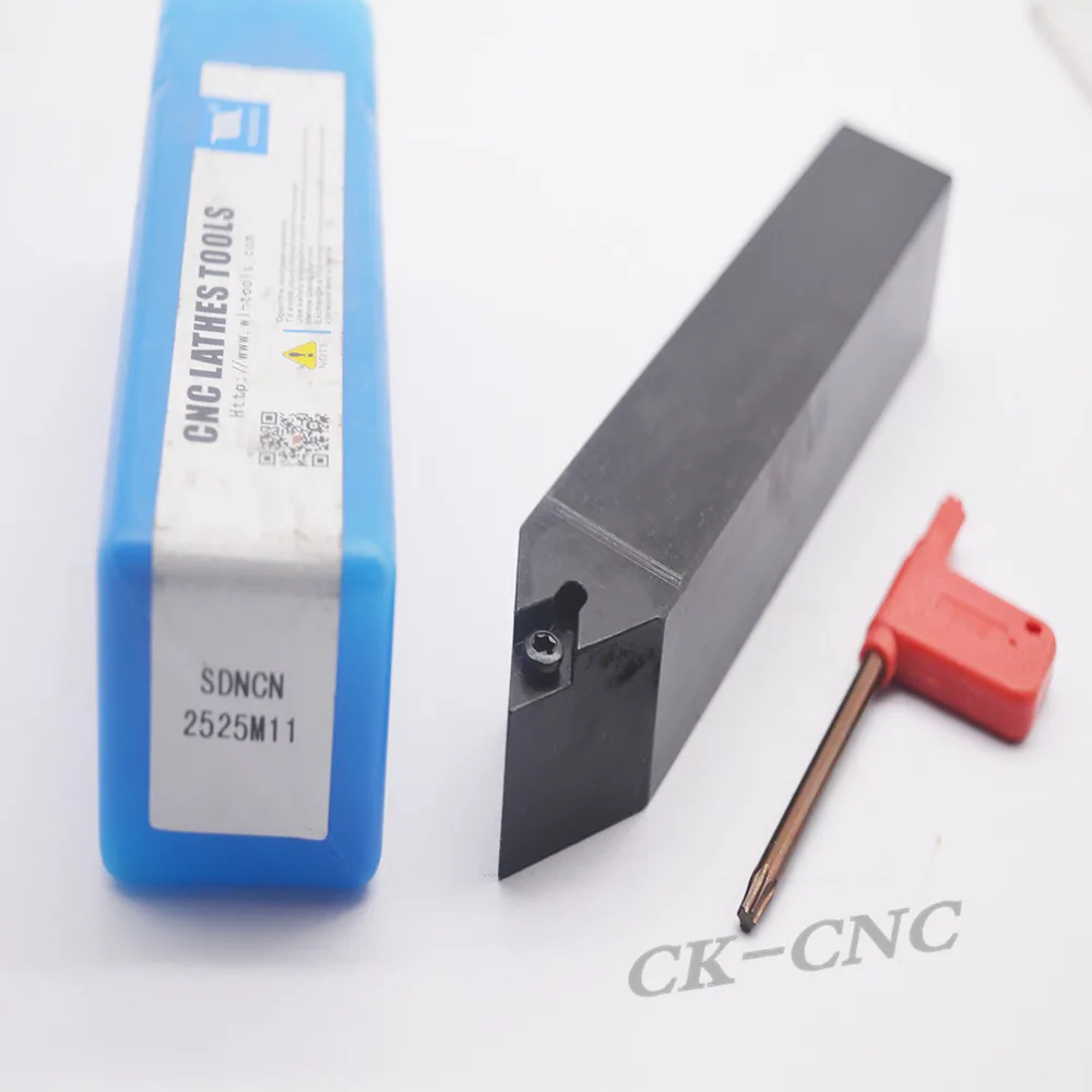 SDNCN2525M11 25*25*150mm 55degreeCNC Lathe External Cutting Tool Middle Holder For DC**11T3 inserts
SDNCN2525M11 25*25*150mm 55degreeCNC Lathe External Cutting Tool Middle Holder For DC**11T3 inserts