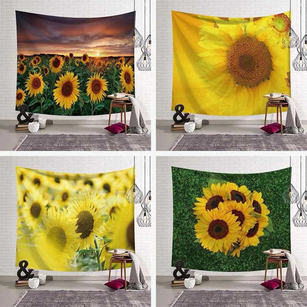 Sunflower Wall Hanging Tapestry 3D Flower Pattern HD Scenery Art Carpet Blanket Yoga Mat Gobelin Decorative Tapestry Home Decor
Sunflower Wall Hanging Tapestry 3D Flower Pattern HD Scenery Art Carpet Blanket Yoga Mat Gobelin Decorative Tapestry Home Decor