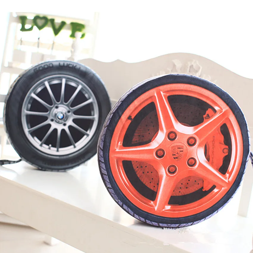 1PC 38CM 3D Personalise Automobile Wheel Tires Pillow Plush Cushion Pollow Cushion With Filling Simulate Tire Pillow Cushions
1PC 38CM 3D Personalise Automobile Wheel Tires Pillow Plush Cushion Pollow Cushion With Filling Simulate Tire Pillow Cushions