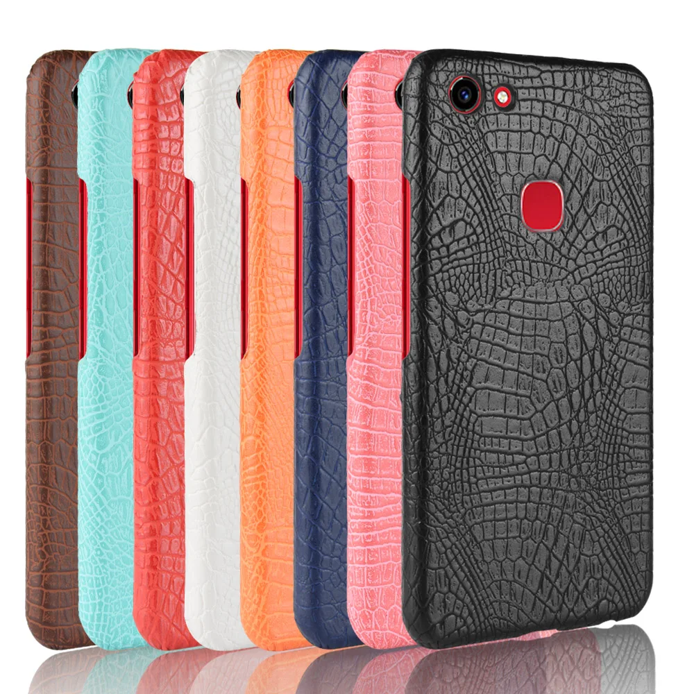 New For vivo Y83 Case Retro Luxury PU Leather Crocodile Hard Skin Protective Back Cover For vivo Y83 Phone Bag Fitted Cases
New For vivo Y83 Case Retro Luxury PU Leather Crocodile Hard Skin Protective Back Cover For vivo Y83 Phone Bag Fitted Cases