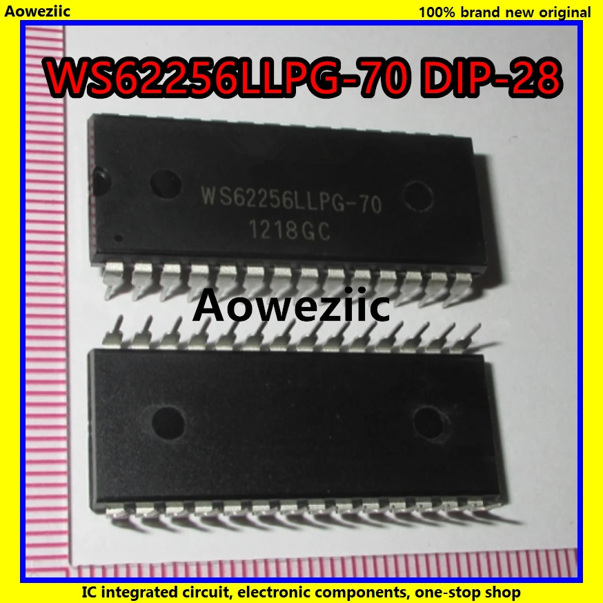 Новый оригинальный продукт, 2 шт./лот WS62256LLPG-70 DIP-28, CMOS SRAM 32K X 8 бит, очень низкое напряжение
Новый оригинальный продукт, 2 шт./лот WS62256LLPG-70 DIP-28, CMOS SRAM 32K X 8 бит, очень низкое напряжение