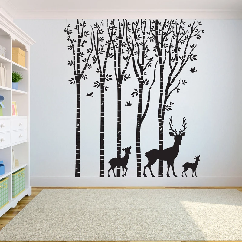 Tree Wall Decal Sticker Bedroom tree of life roots deer away home decor yoga studio decorA7-001
Tree Wall Decal Sticker Bedroom tree of life roots deer away home decor yoga studio decorA7-001