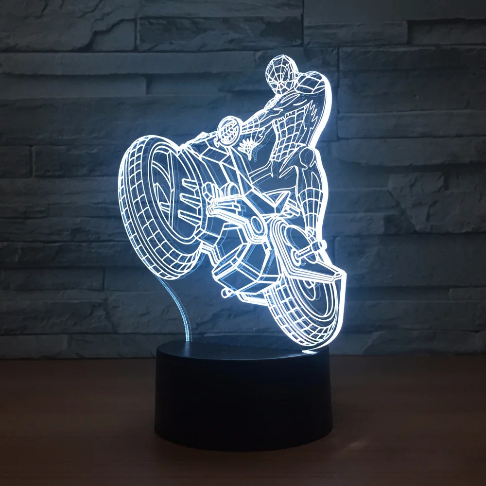 Creative anime characters cycling 3d led nightlight touch remote control USB exotic colorful creative custom gifts Y15
Creative anime characters cycling 3d led nightlight touch remote control USB exotic colorful creative custom gifts Y15