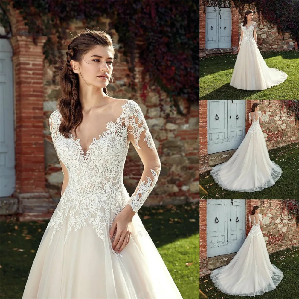 Crystal Design A Line Wedding Dresses 2019 Jewel Sleeveless Lace Appliques Bridal Gowns Sweep Train Wedding Dress
Crystal Design A Line Wedding Dresses 2019 Jewel Sleeveless Lace Appliques Bridal Gowns Sweep Train Wedding Dress