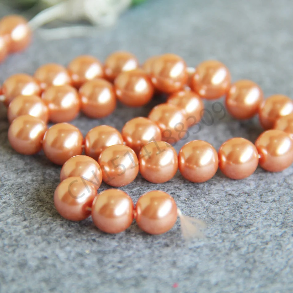 Necklace Bracelet 4-14mm Orange Shell pearl beads Seashell DIY gift for women loose beads Jewelry making design 15inch Wholesale
Necklace Bracelet 4-14mm Orange Shell pearl beads Seashell DIY gift for women loose beads Jewelry making design 15inch Wholesale