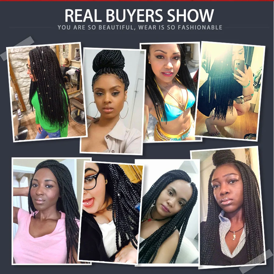 Alileader Ombre Blonde Synthetic Box Braids Crotchet Hair High Temperature Fiber Crochet Braiding Extension Hair Afrian Braids
Alileader Ombre Blonde Synthetic Box Braids Crotchet Hair High Temperature Fiber Crochet Braiding Extension Hair Afrian Braids