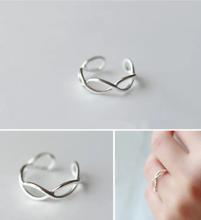 yiustar New Fashion Design Plating Cross Infinite Jewelry Statement Ring Banquet Party Accessories Wholesale For Women | Украшения и