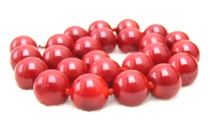 Infrequent! Huge 15-16MM high quality perfect Round GENUINE NATURAL Red Coral Necklace-nec5221 Wholesale/retail Free shipping
Infrequent! Huge 15-16MM high quality perfect Round GENUINE NATURAL Red Coral Necklace-nec5221 Wholesale/retail Free shipping