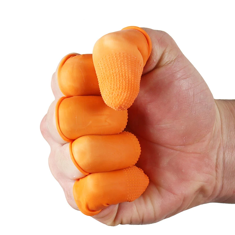 Защитные перчатки из латексной резины для пальцев инструменты модели