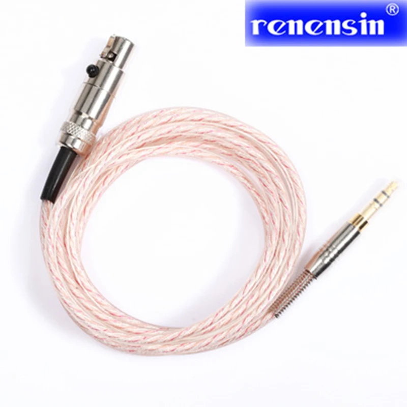 Новый серебристый медный Сменный кабель для наушников AKG Q701, K702, K267, K712, K141, K171, K181, K240, K271MKII, K271
Новый серебристый медный Сменный кабель для наушников AKG Q701, K702, K267, K712, K141, K171, K181, K240, K271MKII, K271