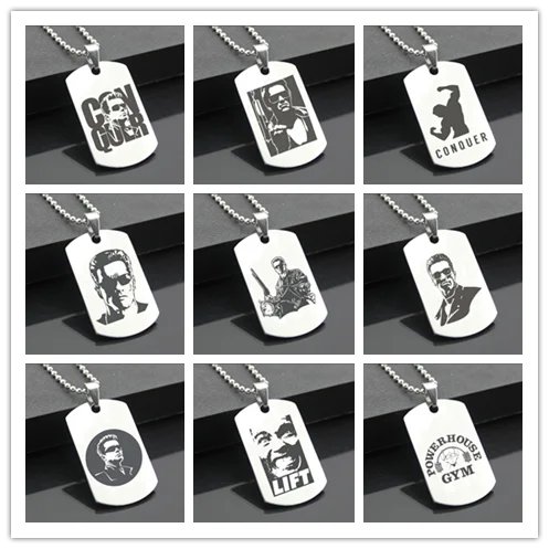 Perfect JL ARNOLD Western Style Army card Personalized Diy Letters Pendant Steel Necklace personality Gifts AND01
Perfect JL ARNOLD Western Style Army card Personalized Diy Letters Pendant Steel Necklace personality Gifts AND01