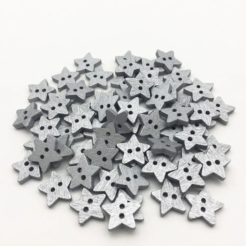 1000pcs 15mm Silver Wood Star Buttons Christmas Embellishments Scrapbooking Cardmaking Crafts Xmas Button
1000pcs 15mm Silver Wood Star Buttons Christmas Embellishments Scrapbooking Cardmaking Crafts Xmas Button