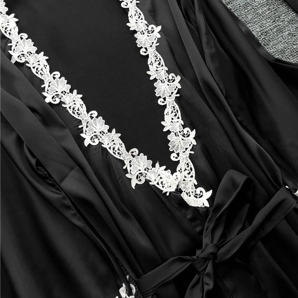 5pcs Women Sexy Lace Lingerie Nightwear Underwear Babydoll Sleepwear Suit Women's nightie Pajamas Set Hot Sales
5pcs Women Sexy Lace Lingerie Nightwear Underwear Babydoll Sleepwear Suit Women's nightie Pajamas Set Hot Sales