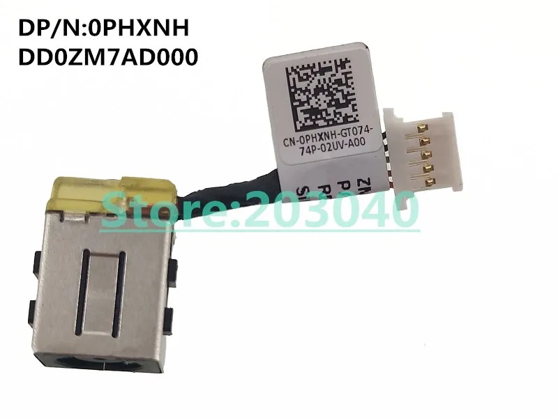 Original Laptop/notebook Power DC jack cable for Dell Chromebook 11 XPS11 XPS11-1508T 3137 3138 CB1C13 gen1 DD0ZM7AD000 0PHXNH
Original Laptop/notebook Power DC jack cable for Dell Chromebook 11 XPS11 XPS11-1508T 3137 3138 CB1C13 gen1 DD0ZM7AD000 0PHXNH