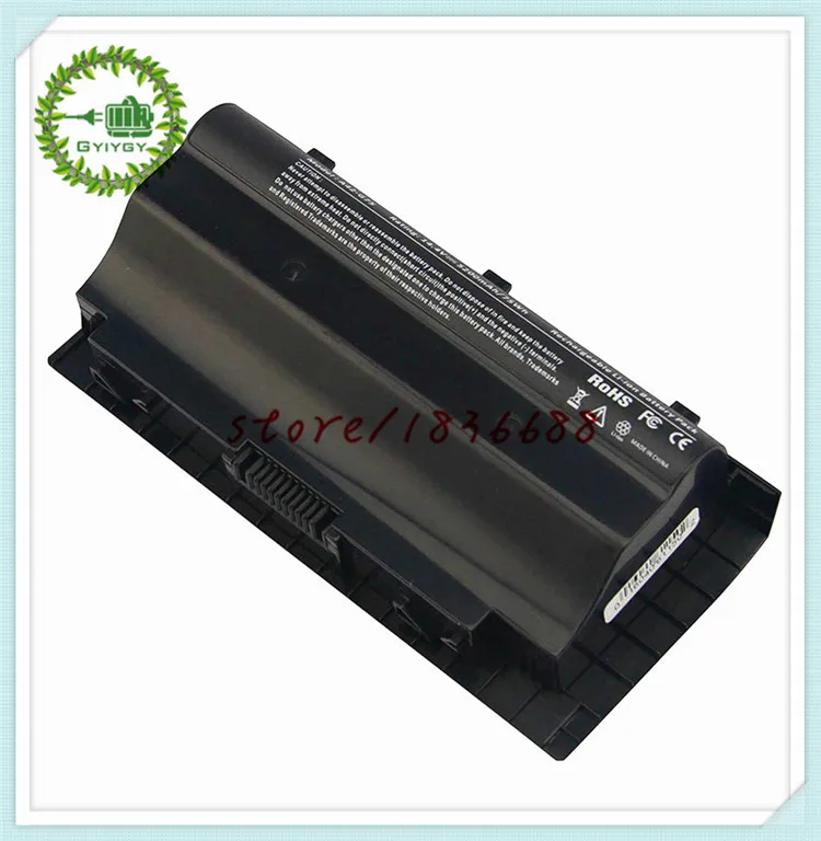 GYIYGY 8cell 5200mAh 14 4 V A42-G75 G75 G75V G75VM G75VW G75VX 3D Аккумулятор для ноутбука Asus G75VW-TH72 Series Notebook |