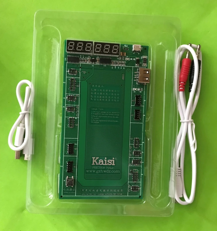 2017 New Kaisi K-9201 Battery Activation Charge Board + Micro USB Cable For IPhone 7G 7 Plus 6s Plus 6s 6 Plus 6G 5S 5G 4G 4S
2017 New Kaisi K-9201 Battery Activation Charge Board + Micro USB Cable For IPhone 7G 7 Plus 6s Plus 6s 6 Plus 6G 5S 5G 4G 4S