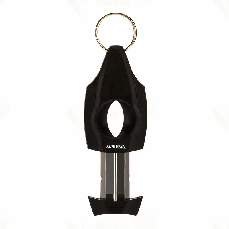 New 1pcs Cigar Cutter With Key Ring smoker plastic portable travel stainless steel V-shaped cigar scissors JT-438
New 1pcs Cigar Cutter With Key Ring smoker plastic portable travel stainless steel V-shaped cigar scissors JT-438