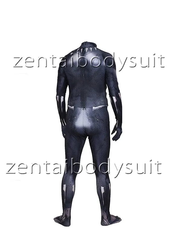 2018 Black Panther Superhero Cosplay Bodysuit No Mask Spandex Skin Zentai costume Halloween Party suit free delivery
2018 Black Panther Superhero Cosplay Bodysuit No Mask Spandex Skin Zentai costume Halloween Party suit free delivery