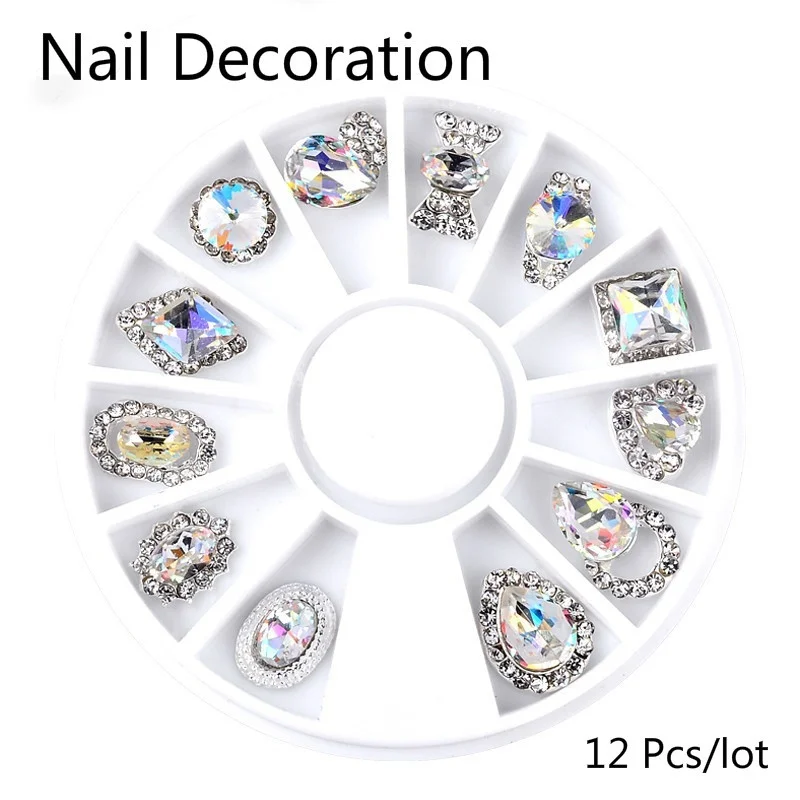 Nail Art Wheel Rhinestone Diamond Gems Metal AB Crystal Glitter 3D Tips Accessoires Jewelry Manicure Tools Decoration DIY Design
Nail Art Wheel Rhinestone Diamond Gems Metal AB Crystal Glitter 3D Tips Accessoires Jewelry Manicure Tools Decoration DIY Design
