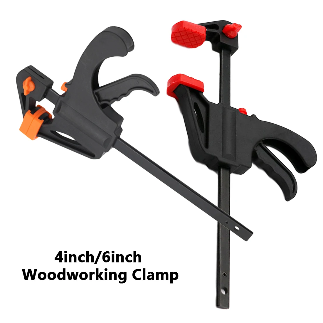 Wood-Working Bar Clamp 4 Inch/ 6 Inch Quick Ratchet Release Speed Squeeze DIY Tool Color Random Hand Tools
Wood-Working Bar Clamp 4 Inch/ 6 Inch Quick Ratchet Release Speed Squeeze DIY Tool Color Random Hand Tools