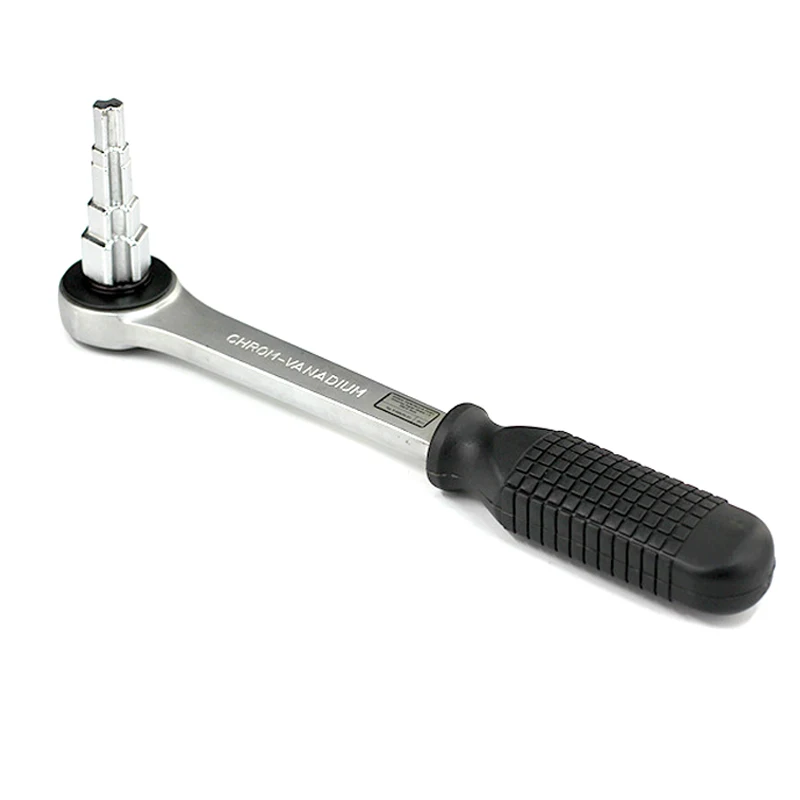 Radiator Spanner Hand Tool Radiator Stepped Wrench+Ratchet Carbon Steel Tools HVR88