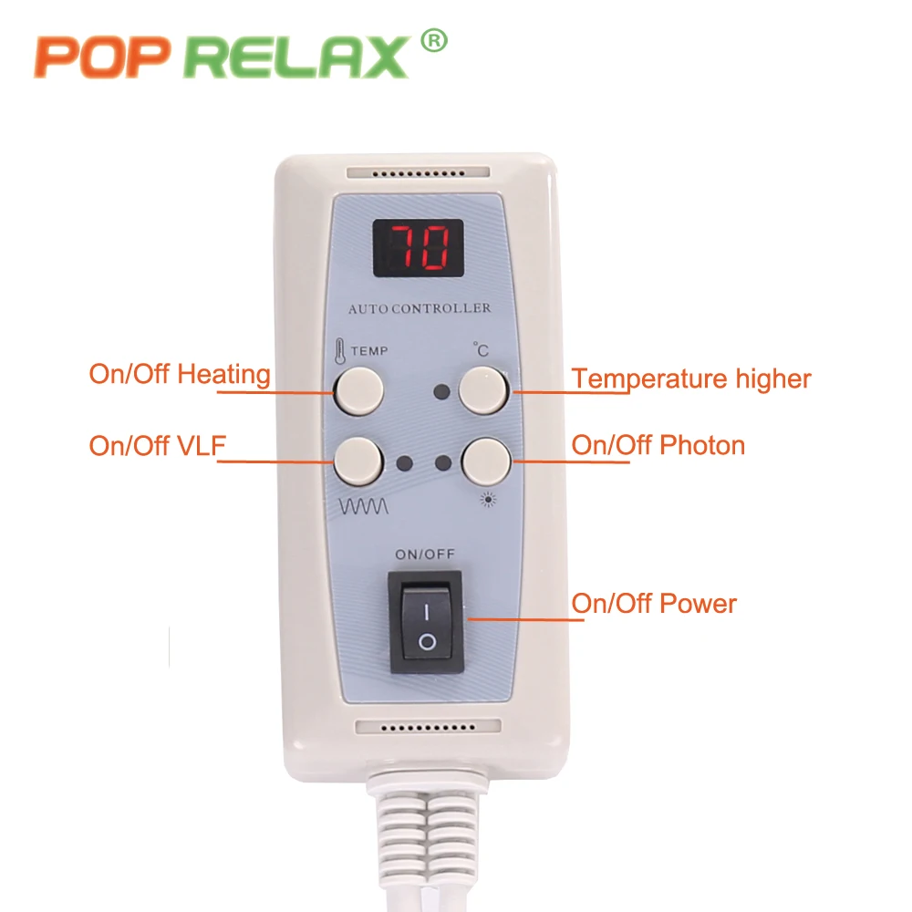 POP RELAX Корея качества снч здоровья матрас нефритовый Турмалин светодиодный