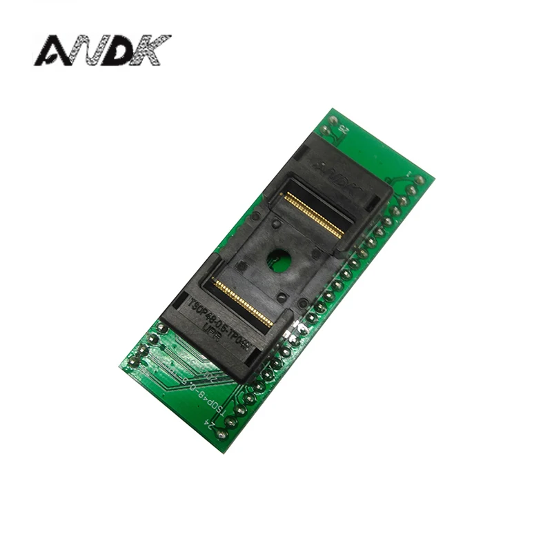 Long TSOP48-0.5 Open Top Structure programming Burn in Socket IC Test Socket Flash Test Socket Adapter for all TSOP48 package
Long TSOP48-0.5 Open Top Structure programming Burn in Socket IC Test Socket Flash Test Socket Adapter for all TSOP48 package