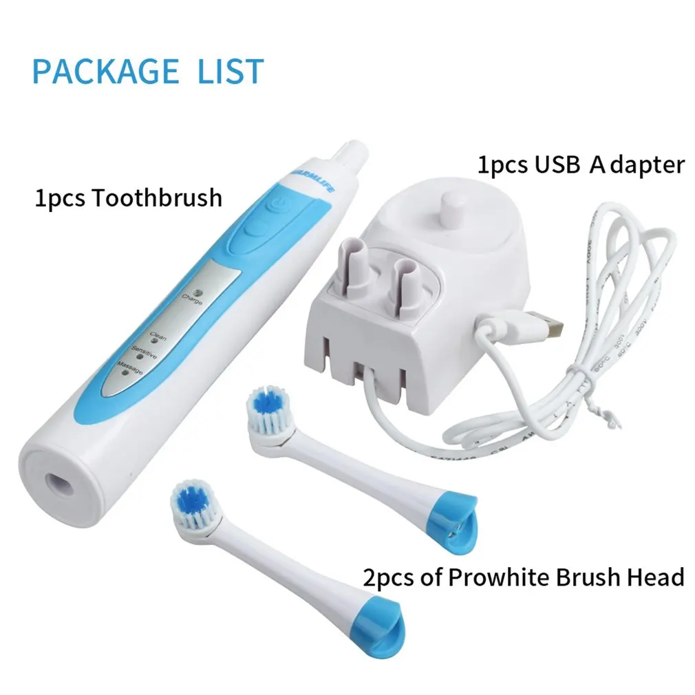 Professional Ultrasonic Rotary Electric Toothbrush USB Rechargeable Soft Brush for Oral Hygiene Dental Care A267-W fashion 
Professional Ultrasonic Rotary Electric Toothbrush USB Rechargeable Soft Brush for Oral Hygiene Dental Care A267-W fashion