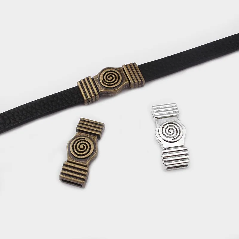 2sets Antique Bronze/Silver Color Swirl Strong Magnetic Clasps For 10mm Flat Leather Cord Bracelets Jewelry Findings
2sets Antique Bronze/Silver Color Swirl Strong Magnetic Clasps For 10mm Flat Leather Cord Bracelets Jewelry Findings
