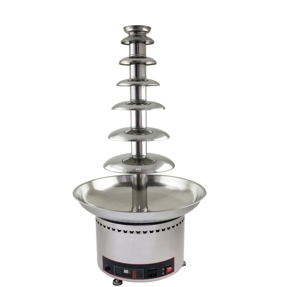 110V/220V Electric Commercial Chocolate Fountain Machine 7 Layers Chocolate Waterfall Machine EU/AU/UK/US Plug
110V/220V Electric Commercial Chocolate Fountain Machine 7 Layers Chocolate Waterfall Machine EU/AU/UK/US Plug
