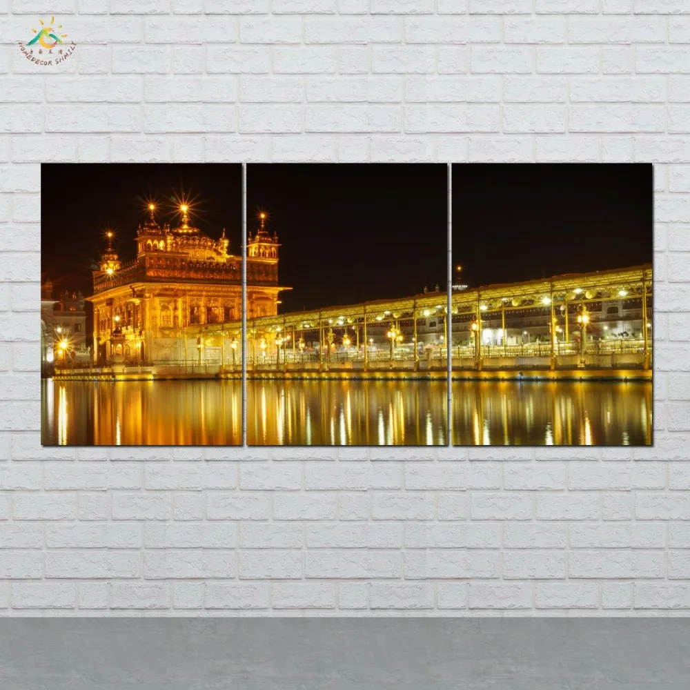 Golden Temple at Midnight Wall Art HD Prints Canvas Art Painting Modular Picture And Vintag Poster Canvas Painting 3 PIECES
Golden Temple at Midnight Wall Art HD Prints Canvas Art Painting Modular Picture And Vintag Poster Canvas Painting 3 PIECES