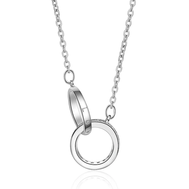 Trendy Round Circle Shine Cubic Zirconia 925 Sterling Silver Female Pendant Necklaces Wholesale Jewelry For Women Short Chains
Trendy Round Circle Shine Cubic Zirconia 925 Sterling Silver Female Pendant Necklaces Wholesale Jewelry For Women Short Chains