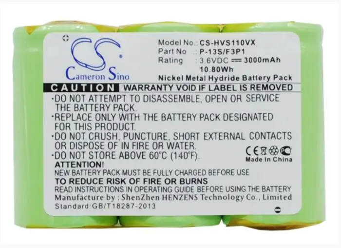 Cameron Sino 3000mah battery for DISSTON EGS1A1 EGS1A4 EGS6 for HOOVER 300 41B030AD12801 41B030AD21001 59139115 H-59139115
Cameron Sino 3000mah battery for DISSTON EGS1A1 EGS1A4 EGS6 for HOOVER 300 41B030AD12801 41B030AD21001 59139115 H-59139115