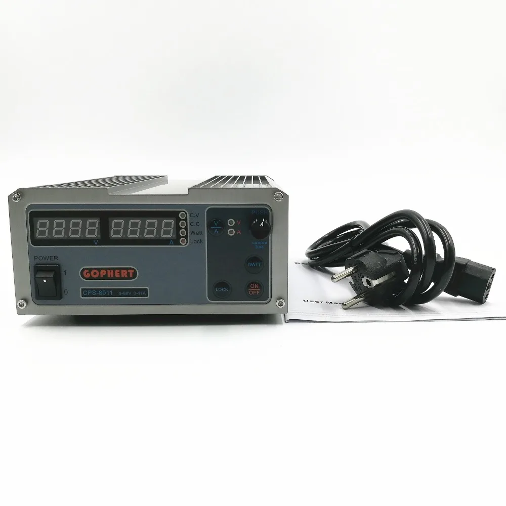 CPS-6011 60V 11A Precision PFC Compact Digital Adjustable DC Power Supply Laboratory Power Supply
CPS-6011 60V 11A Precision PFC Compact Digital Adjustable DC Power Supply Laboratory Power Supply
