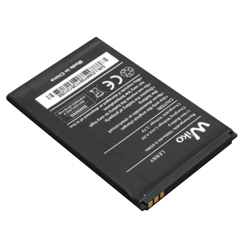 Hot Sell Backup 1800mAh Battery For Wiko Lenny Smart Mobile Phone + + Tracking Number
Hot Sell Backup 1800mAh Battery For Wiko Lenny Smart Mobile Phone + + Tracking Number