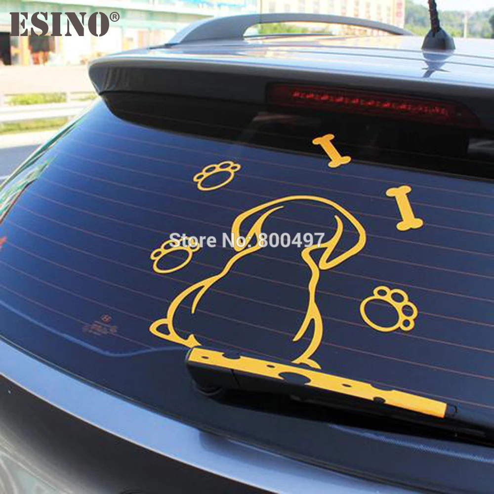 Funny Creative Lovely Dog Bones Paws Car Accessories Sticker Car Rear Window Wiper Decal Car Body Decal Vinyl
Funny Creative Lovely Dog Bones Paws Car Accessories Sticker Car Rear Window Wiper Decal Car Body Decal Vinyl