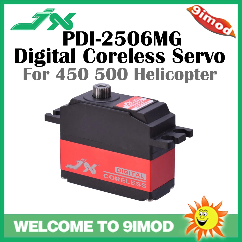 JX PDI-2506MG 6.6KG Metal Gear Digital Coreless Servo For WLtoys 12428 RC Car 450 500 Helicopter Fixed Wing Airplane
JX PDI-2506MG 6.6KG Metal Gear Digital Coreless Servo For WLtoys 12428 RC Car 450 500 Helicopter Fixed Wing Airplane