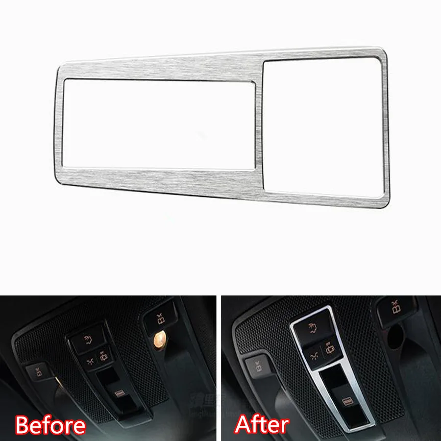 YAQUICKA Fit For Mercedes Benz CLA GLA Car Front Roof Reading Light Lamp Switch Button Frame Trim Styling Sticker Aluminum
YAQUICKA Fit For Mercedes Benz CLA GLA Car Front Roof Reading Light Lamp Switch Button Frame Trim Styling Sticker Aluminum