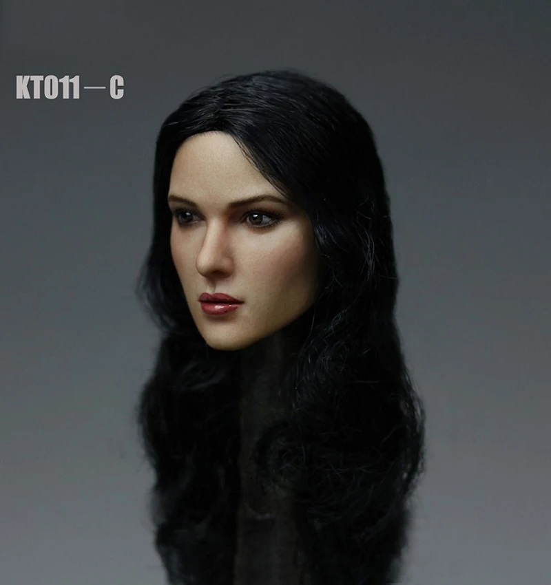 1/6 European Female Head Carved Sculpt with Long curly hair Model KT011C For 12'' S07 Body Action Figures
1/6 European Female Head Carved Sculpt with Long curly hair Model KT011C For 12'' S07 Body Action Figures