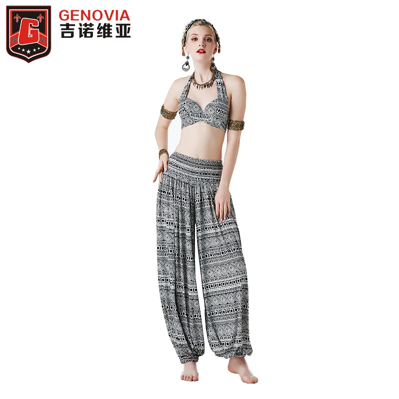 TMS Harem Yoga Belly Dance Gypsy Costume Troup Tribal Pantalons Outfit Set Bra Pant Vintage Belly Dance Costume Carnival Indian
TMS Harem Yoga Belly Dance Gypsy Costume Troup Tribal Pantalons Outfit Set Bra Pant Vintage Belly Dance Costume Carnival Indian