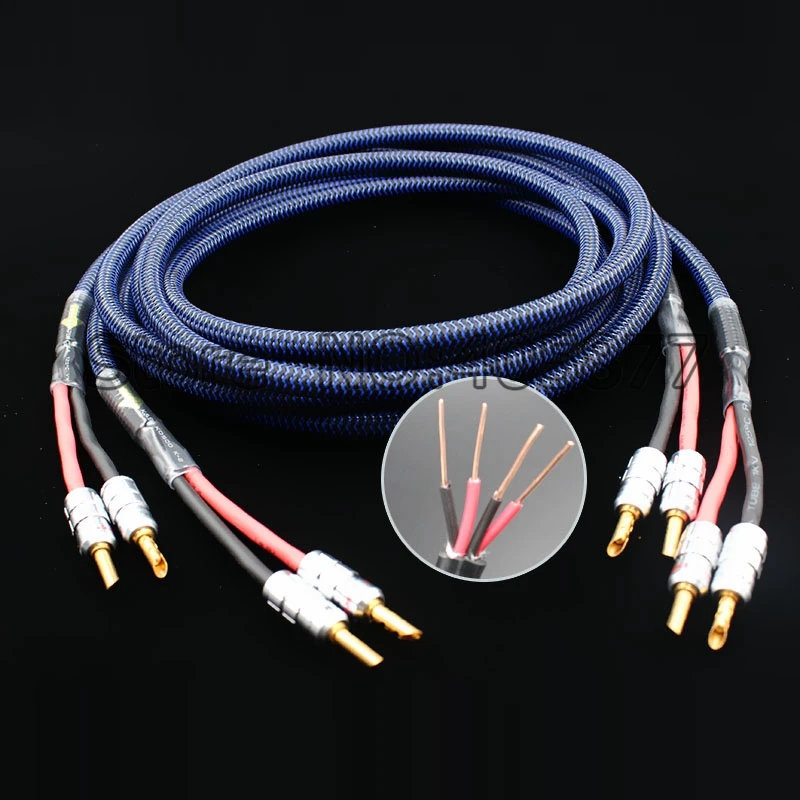 High Quality Copper Speaker Cable Audio hifi loudspeaker Cable Audiophile speaker cable
High Quality Copper Speaker Cable Audio hifi loudspeaker Cable Audiophile speaker cable