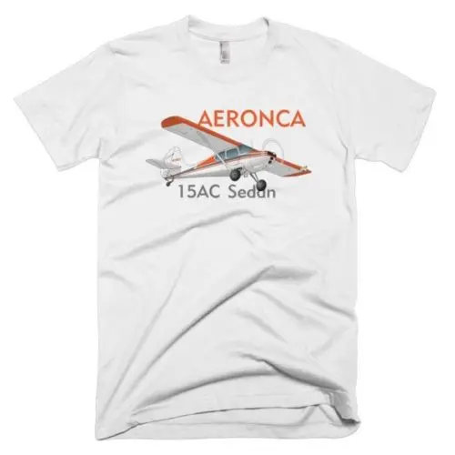 100% Cotton Print Mens Summer O-Neck Aeronca 15AC Sedan (Orange) Airplane T-Shirt - Personalized with Your N# Tee Shirt
100% Cotton Print Mens Summer O-Neck Aeronca 15AC Sedan (Orange) Airplane T-Shirt - Personalized with Your N# Tee Shirt