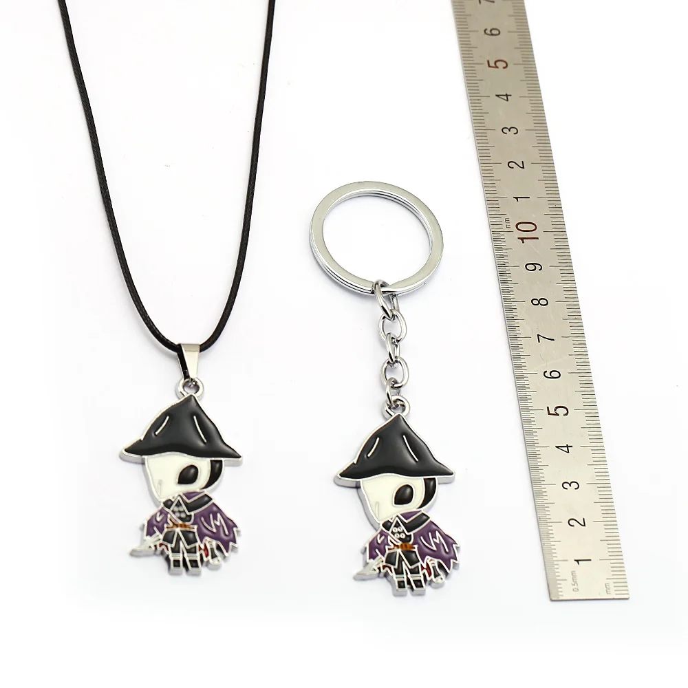 Fashion Cartoon Game Keychain Bloodborne Cute Crow Hunter Metal Pendant Key Holder Figure Charms llaveros brelok Jewelry Gift
Fashion Cartoon Game Keychain Bloodborne Cute Crow Hunter Metal Pendant Key Holder Figure Charms llaveros brelok Jewelry Gift