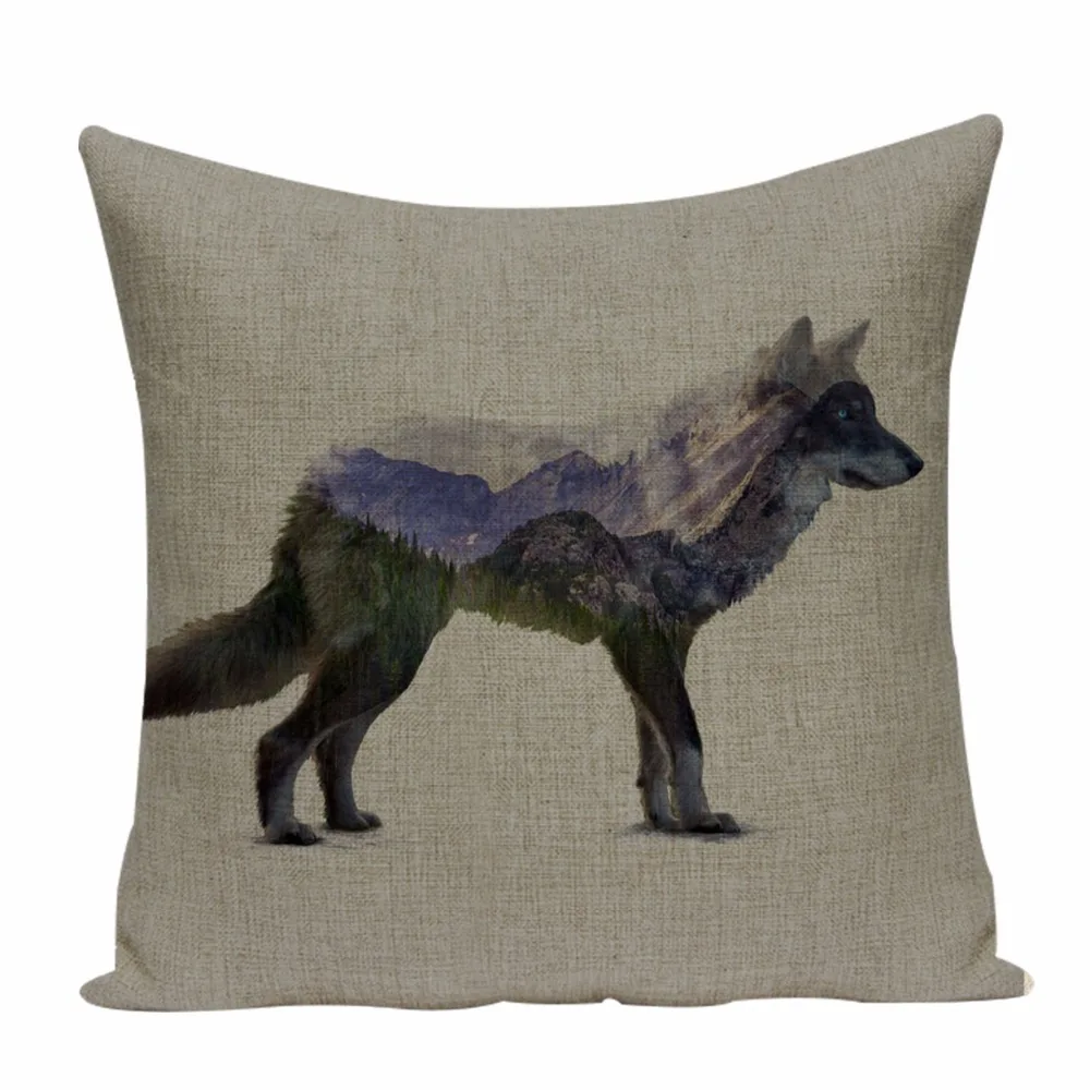 Scenic Wild animals cushion cover wolf bear Car Beds Gift pillow cover linen print pillow covers decorative Custom throw pillows
Scenic Wild animals cushion cover wolf bear Car Beds Gift pillow cover linen print pillow covers decorative Custom throw pillows
