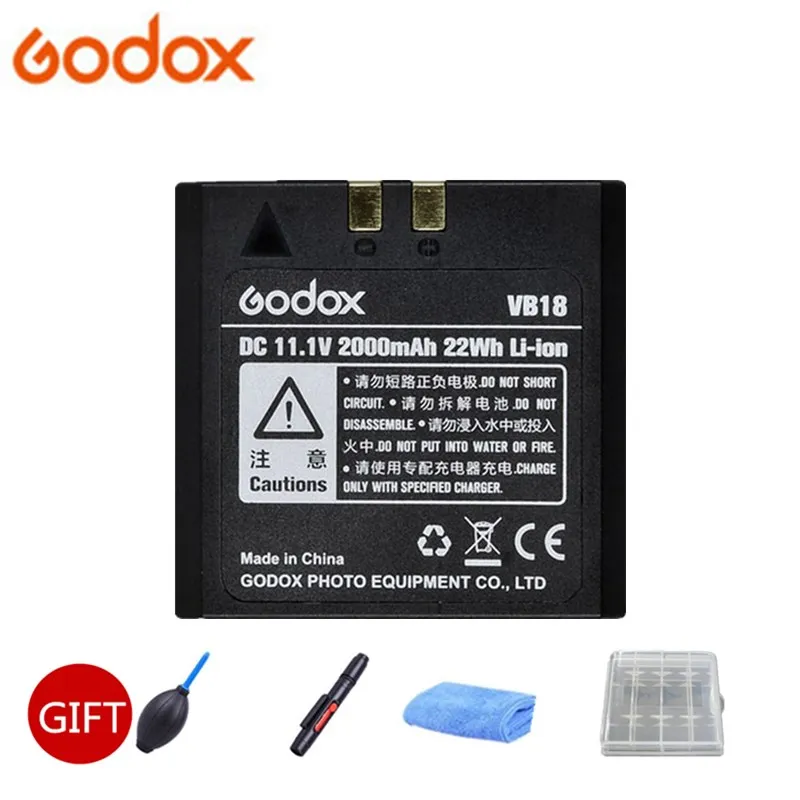 Godox VB18 DC 11 1 V 2000 мА/ч 22Wh литий ионная аккумуляторная Батарея для Ving V850 V860IIC V860IIN V860II