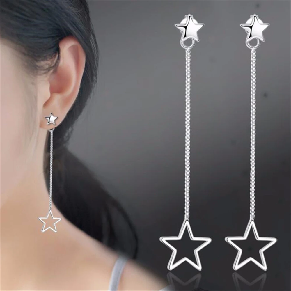 NEHZY S925 Stamp new woman New Jewellery earrings female star hanging in the long paragraph tassel earrings
NEHZY S925 Stamp new woman New Jewellery earrings female star hanging in the long paragraph tassel earrings