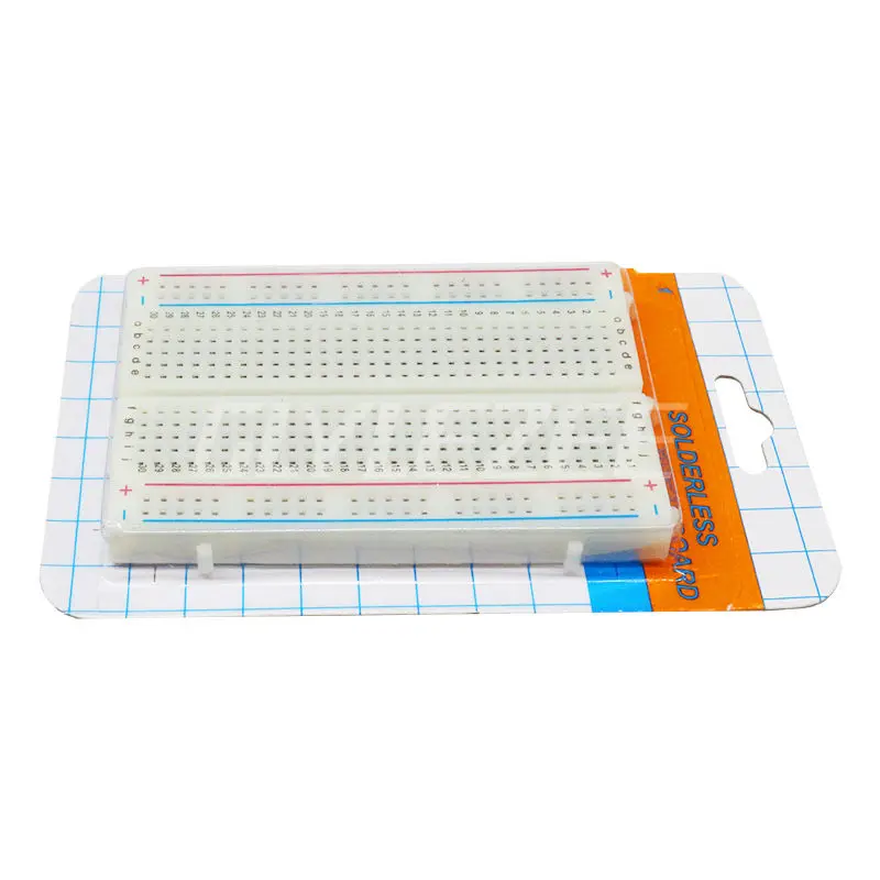 Glyduino 400 Point Solderless Bread Board Breadboard PCB Test Board for Arduino DIY
Glyduino 400 Point Solderless Bread Board Breadboard PCB Test Board for Arduino DIY